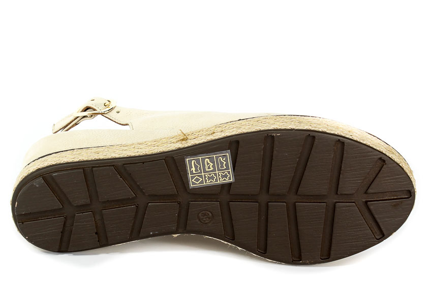 Sandały Boccato 0399-19 18Y Woman 11 Beige Satin