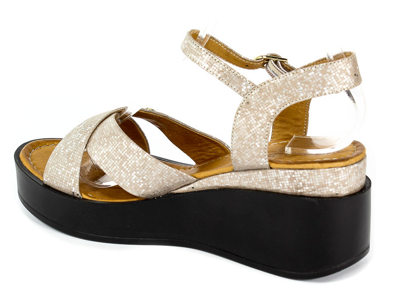 Sandały Boccato 0414-1063 18Y 134 Mink Printd