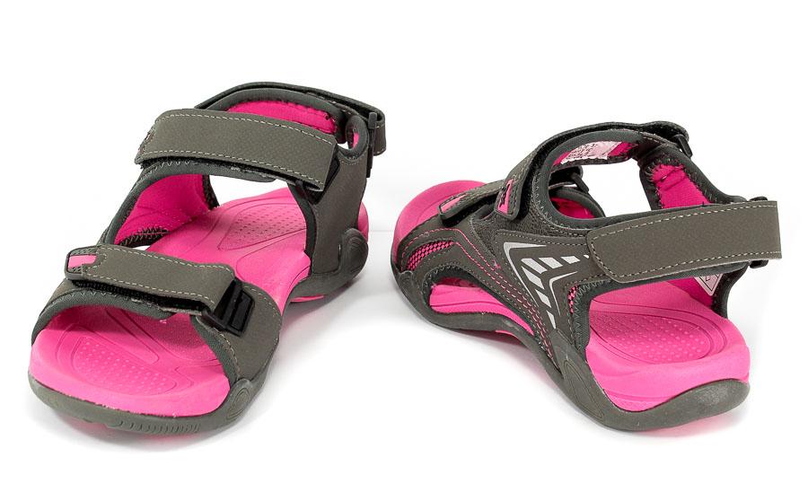 Sandały DK 3431 Dk.Grey/Fuxia