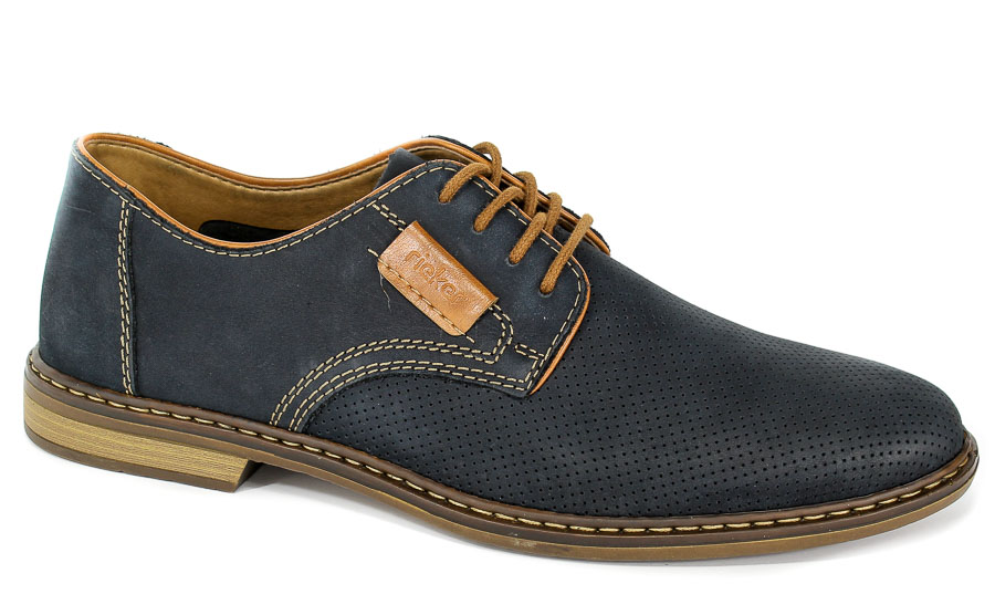 Półbuty Rieker 13439-14 Blue