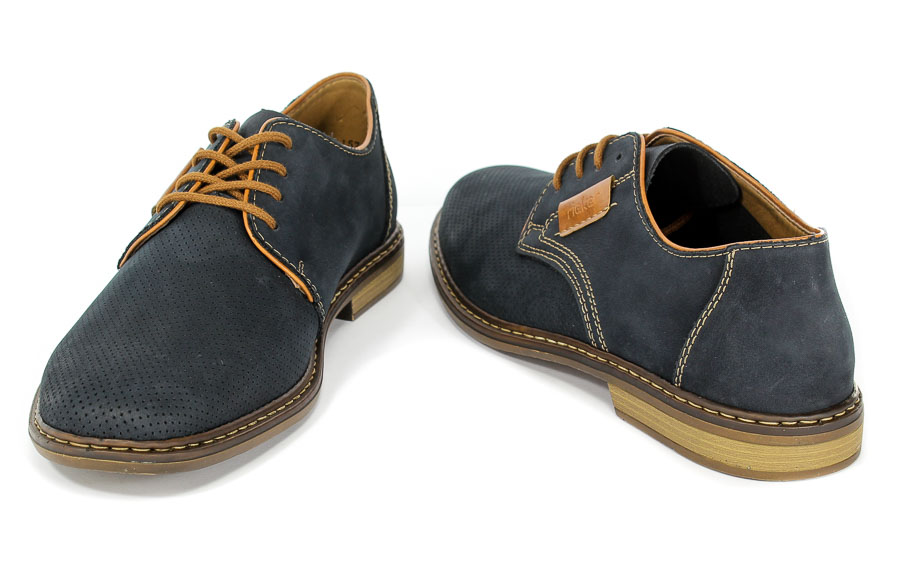 Półbuty Rieker 13439-14 Blue