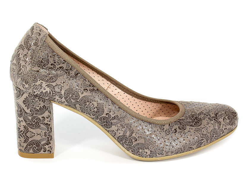 Czółenka Letnie Bravo Moda 1601 Liberty Beż