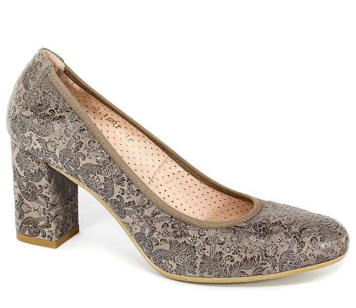 Czółenka Letnie Bravo Moda 1601 Liberty Beż