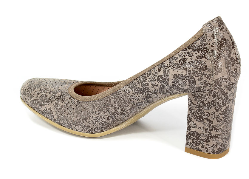 Czółenka Letnie Bravo Moda 1601 Liberty Beż