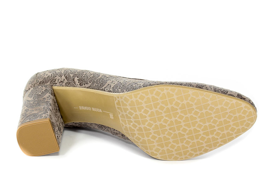 Czółenka Letnie Bravo Moda 1601 Liberty Beż