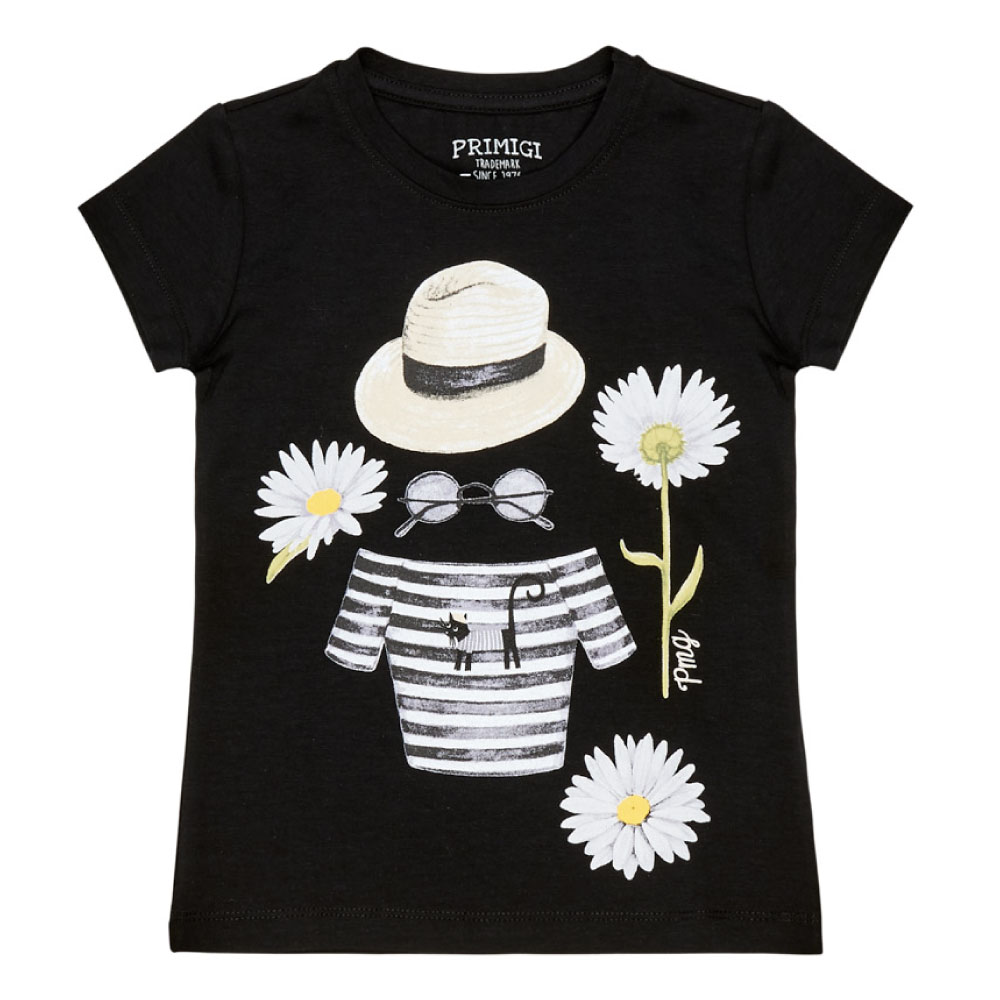 Czarna Bluzka Primigi Outerwear 41222505 Czarny 3-6 Lat