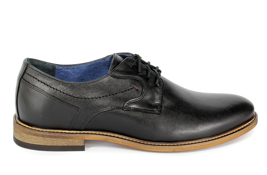 Półbuty Euro moda Nko 1632 Czarny D-4