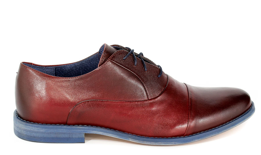 Półbuty Euro Moda ST 332 Bordo 167M/T