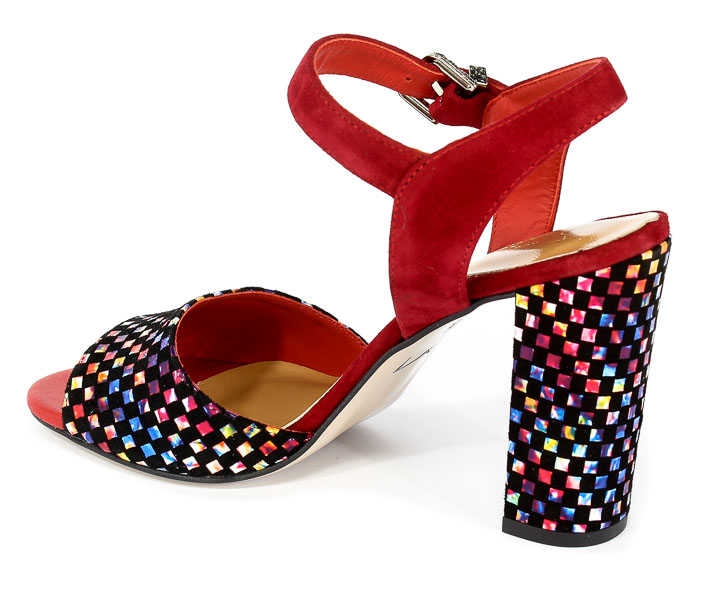 Sandały Visconi 4229257/257 Rosso Wel+Kr