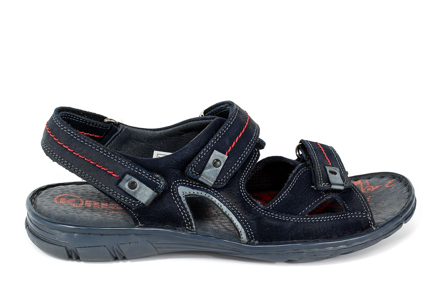 Sandały Krisbut 1099-2-1 Granat