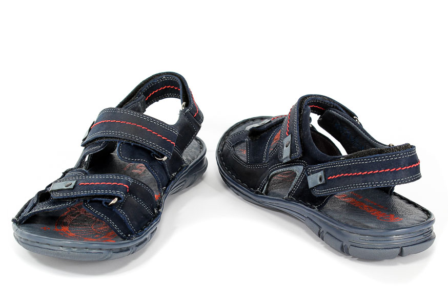 Sandały Krisbut 1099-2-1 Granat