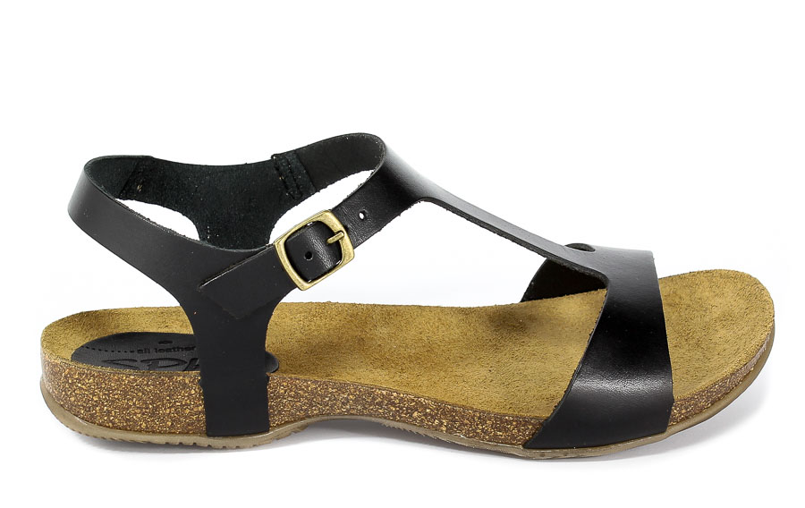 Sandały SPK Shoes 824 Vaquetilla Negro