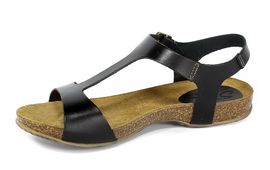 Sandały SPK Shoes 824 Vaquetilla Negro