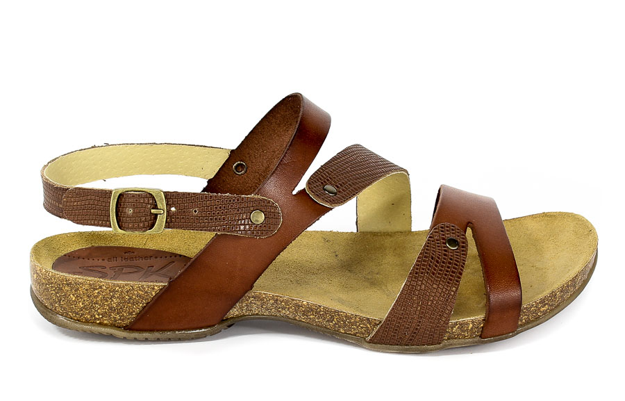 Sandały SPK Shoes 821/F Vaquet/Colonial Cuero/Marron