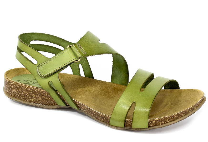 Sandały SPK Shoes 820 Vaquetilla Musgo