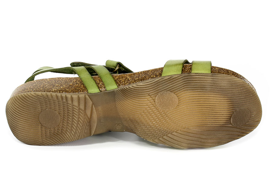 Sandały SPK Shoes 820 Vaquetilla Musgo