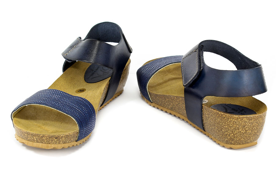 Sandały SPK Shoes 802F Colonial/Vaquet Marino/Azul