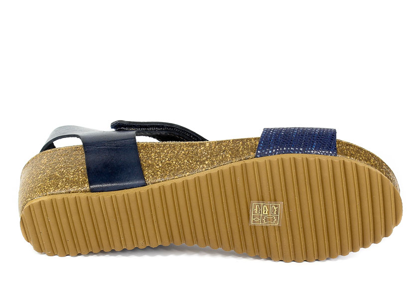 Sandały SPK Shoes 802F Colonial/Vaquet Marino/Azul