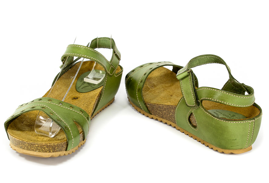 Sandały SPK Shoes 805 Vaquetilla Musgo