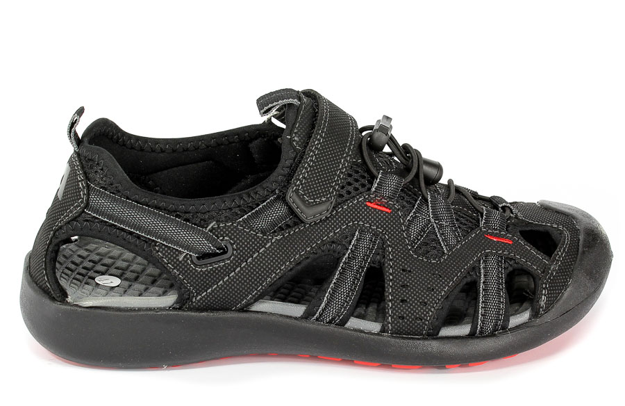 Półbuty Letnie American BIF 3168 Black