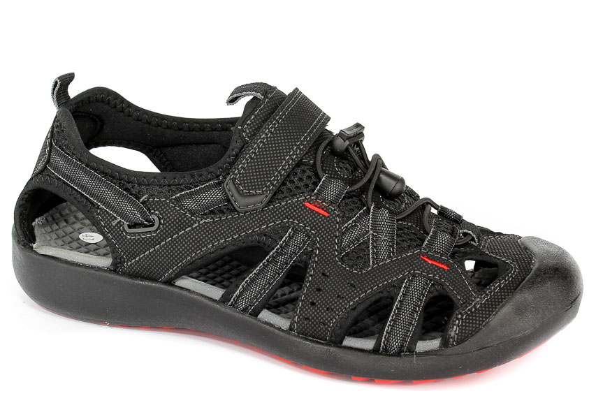 Półbuty Letnie American BIF 3168 Black