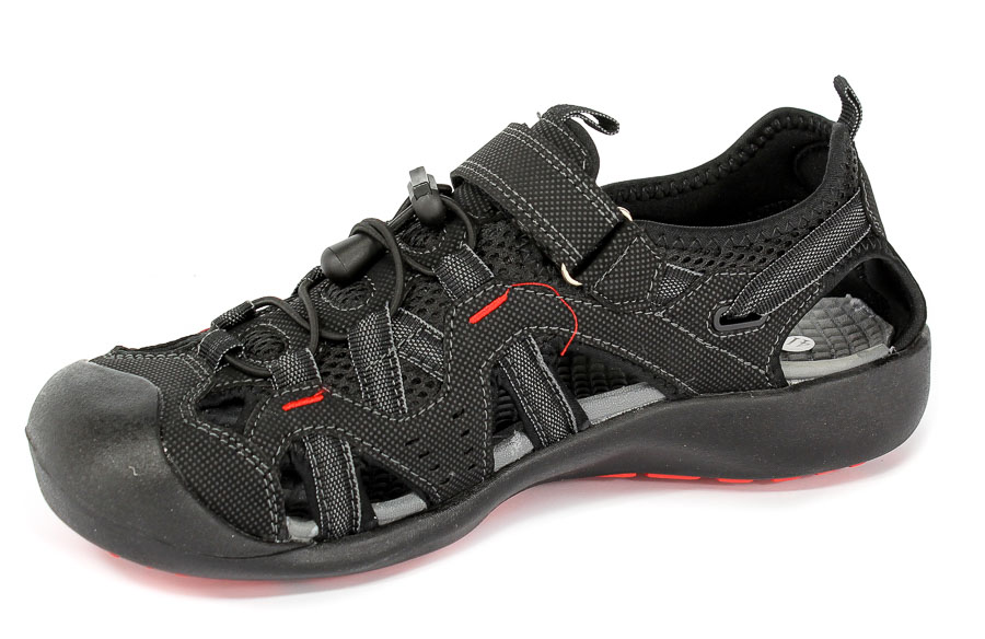 Półbuty Letnie American BIF 3168 Black