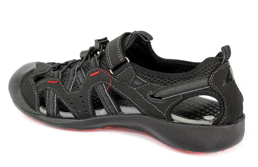 Półbuty Letnie American BIF 3168 Black