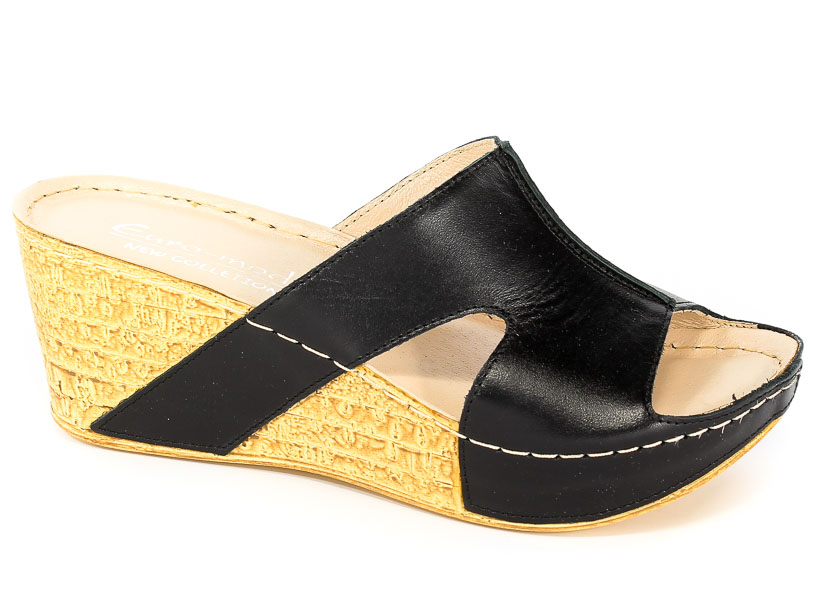 Klapki Euro Moda Tych 547 Czarny