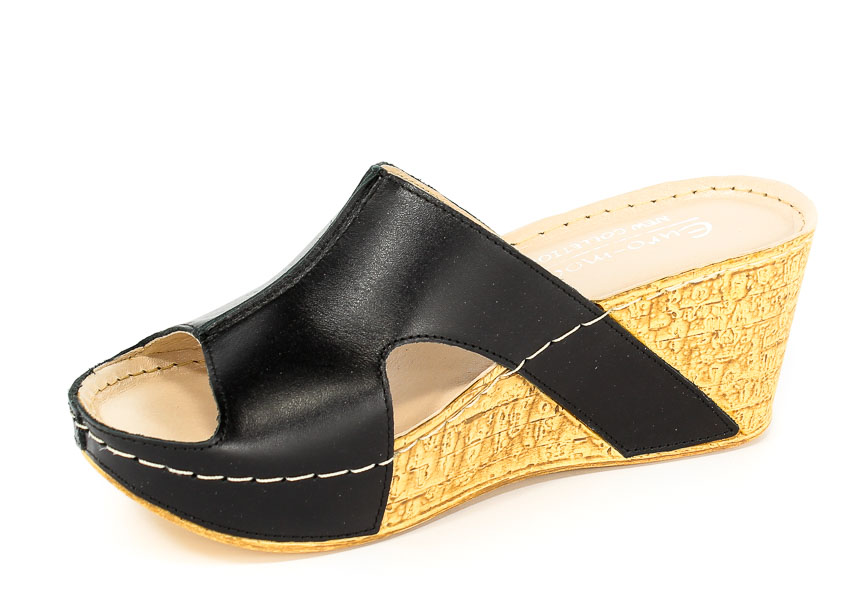 Klapki Euro Moda Tych 547 Czarny