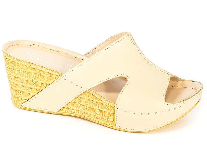 Klapki Euro Moda Tych 547 Mleko