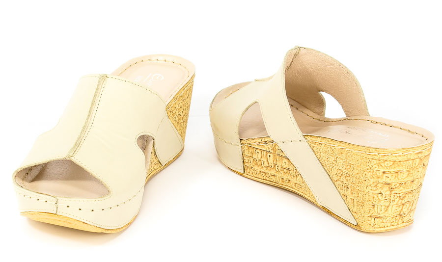 Klapki Euro Moda Tych 547 Mleko