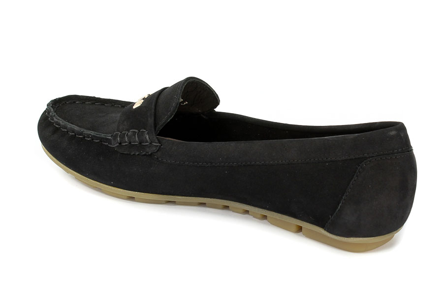 Mokasyny Carinii B4353-360-000-000-C85 Czarny