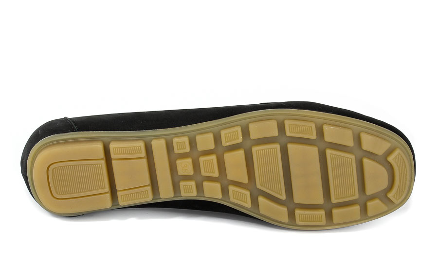 Mokasyny Carinii B4353-360-000-000-C85 Czarny