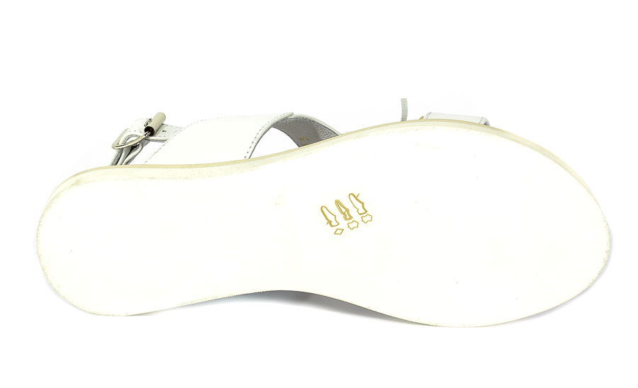 Sandały Carinii B4318-G34-000-000-C74 Biały