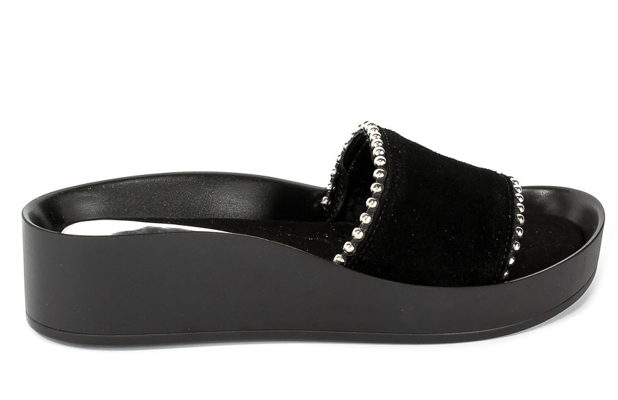 Klapki Karino 2564/003-P Czarny