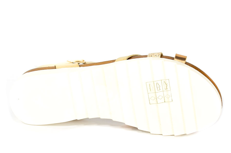 Sandały Vinceza PRE18-11914 Beige Beżowy