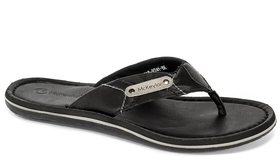 Klapki McKeylor REF18-9741-BK Czarny