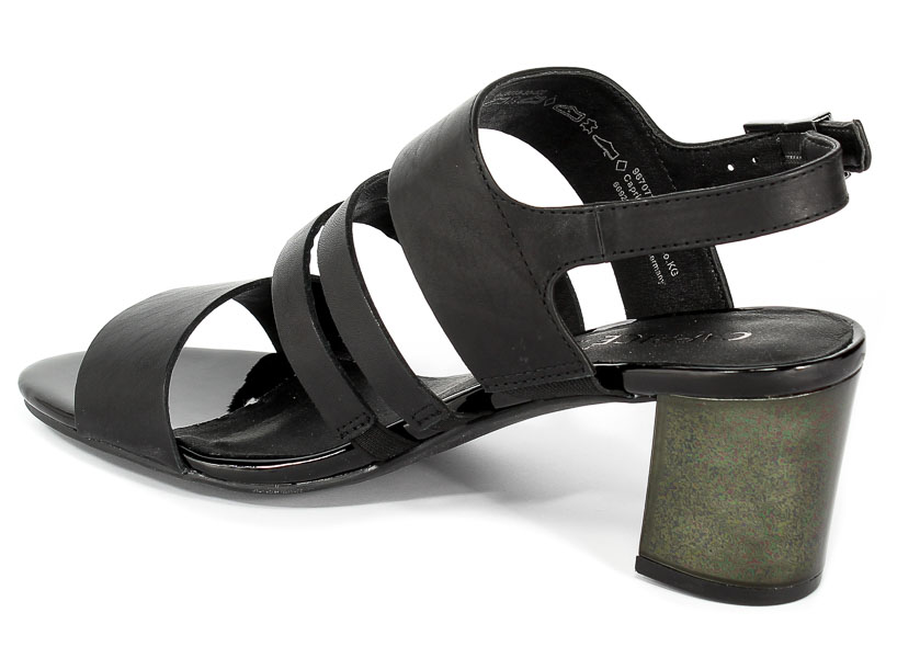 Sandały Caprice 9-28313-30 022 Black Nappa