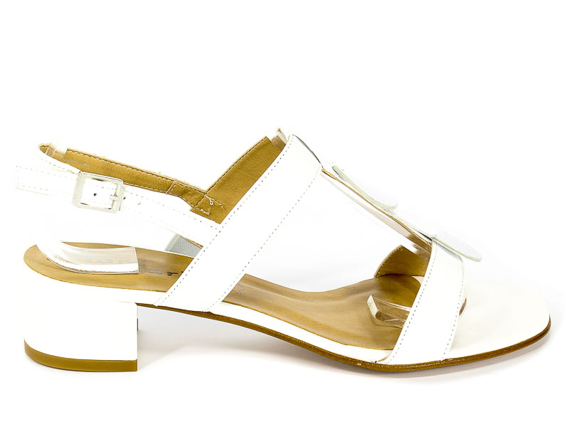 Sandały Tamaris 1-28236-30 152 Wht Lea/Silver 