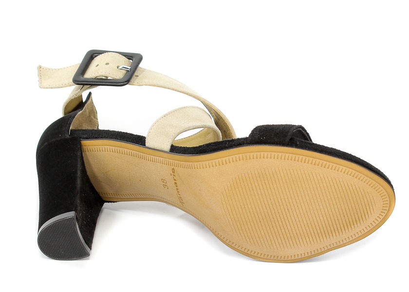 Sandały Tamaris 1-28395-20 040 Black/Nude