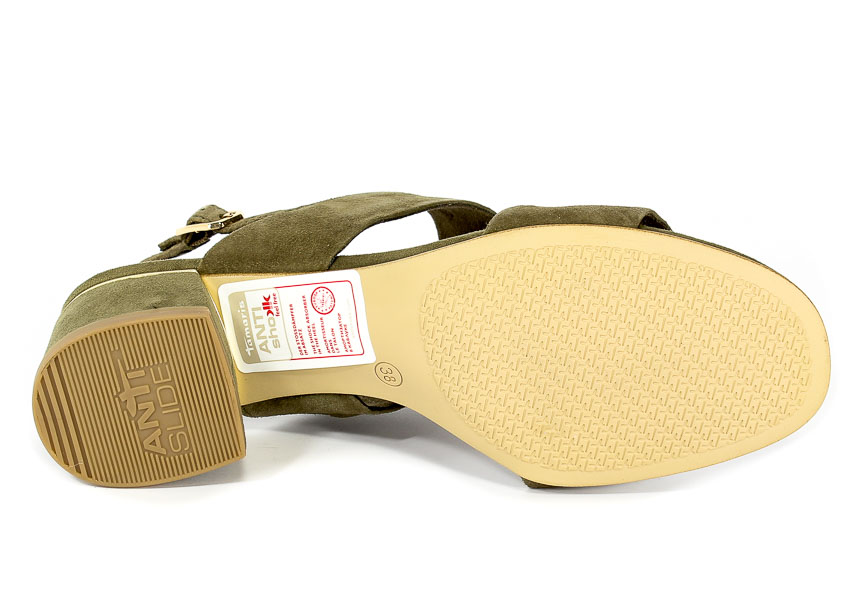 Sandały Tamaris 1-28026-30 722 Olive