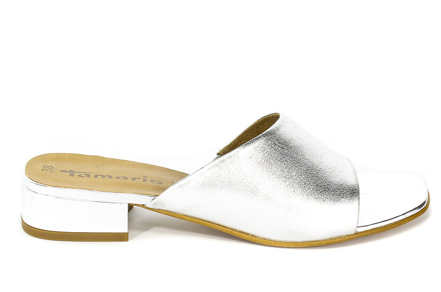 Klapki Tamaris 1-27122-30 941 Silver