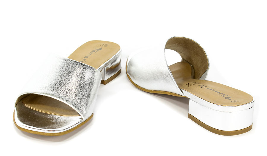 Klapki Tamaris 1-27122-30 941 Silver