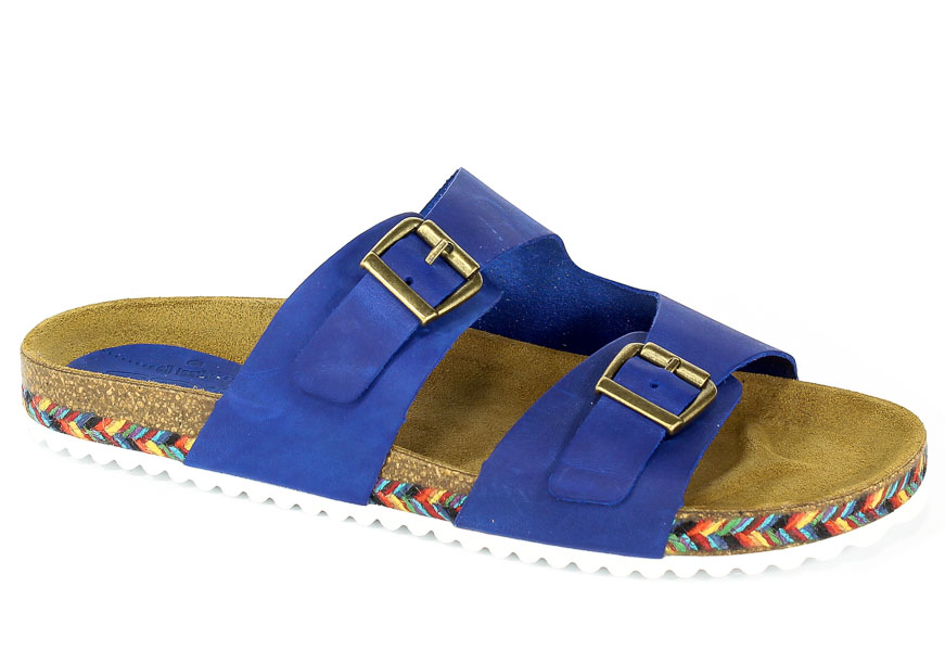 Klapki SPK Shoes 890 Wass Azul Francia