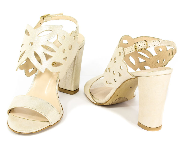 Sandały Cortesini 02100/2 Beż/Len 2