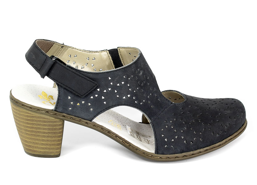 Sandały Rieker 40979-14 Blue