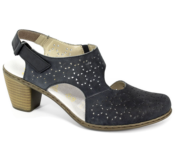 Sandały Rieker 40979-14 Blue