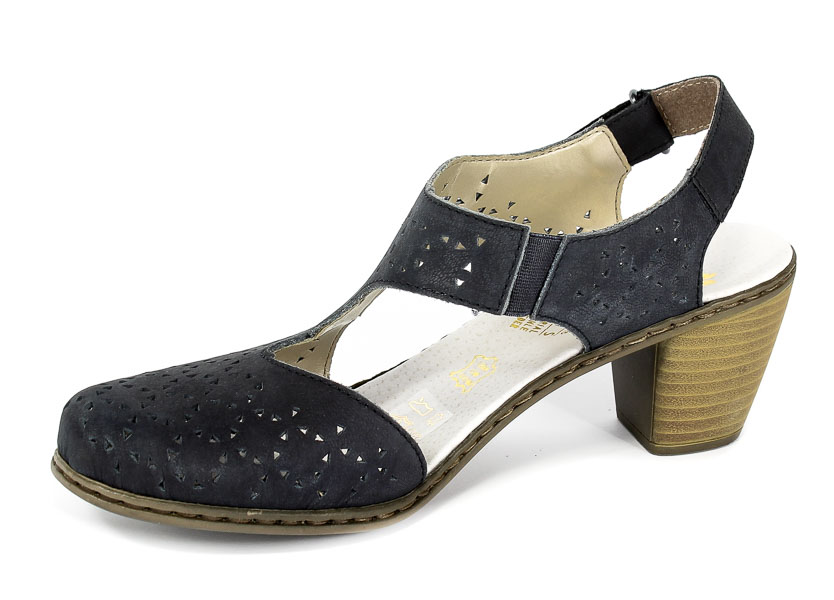 Sandały Rieker 40979-14 Blue
