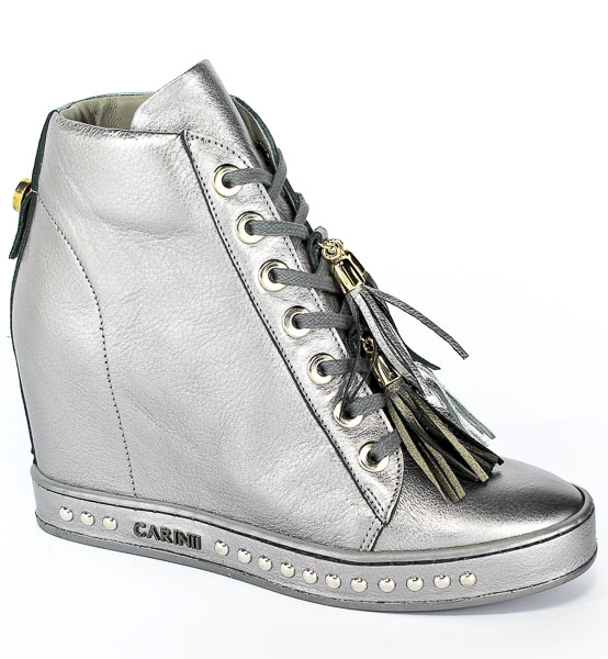 Sneakersy Carinii B4463-L91-000-000-C98 Srebrny