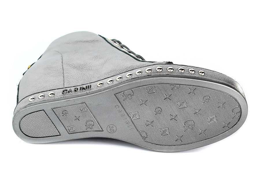 Sneakersy Carinii B4463-L91-000-000-C98 Srebrny